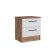Bedside table, 402x334x450, crap tobach/oak craft white (vegas bedroom)