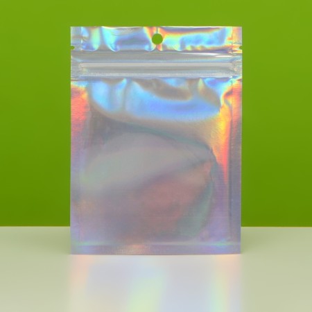 ZIP-Lock Pat Pat, Iridist, with a continuous window, flat, Europrosa 9 x 12 cm-2