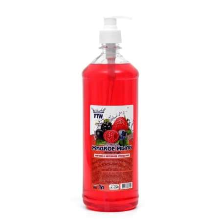 Liquid soap Titan "Forest Berries", 1 liter