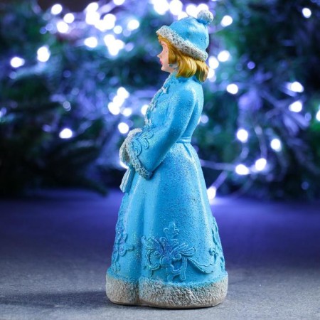 Figure "Snow Maiden" Blue caftan, 9x10x23cm-1