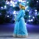 Figure "Snow Maiden" Blue caftan, 9x10x23cm