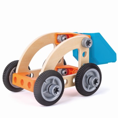 Game set for assembling machines Hape "Designer in a suitcase"-1