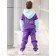 Set: Hoods and Pants "College", height 122 cm, purple color