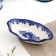 Smak for olives "shell", Gzhel, porcelain, 3x14 cm