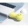 Contactly vacuum-wavy stimulator of the clitoris Lilo, ZU USB, silicone, yellow