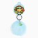 New Year keychain, for keys, fluffy of the "Magic Year" 9 x 12 cm