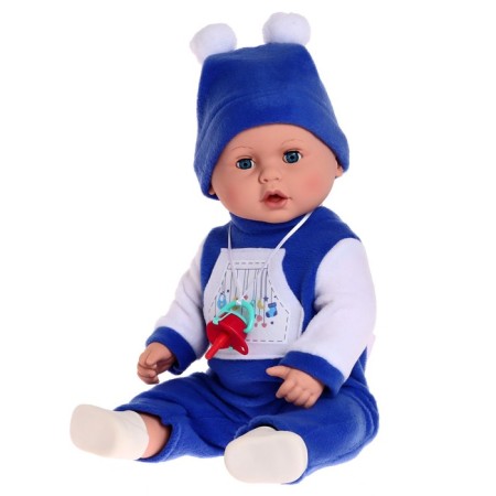 Vitenka 10 doll with a dummy, with a sound module, 50 cm-1