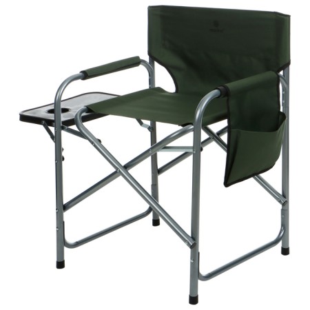 Folding chair with a table, 54 x 45 x 78 cm, up to 120 kg, green color-8