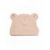Children's overalls with a fashion cap, height 62 cm, beige color