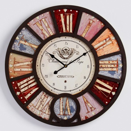 Wall watches, series: loft, "Nottingham", smooth move, D-60 cm-1