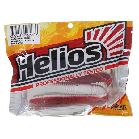 Helios minoga Red & White, 9.5 cm, 5 pcs. (HS-17-003)-1