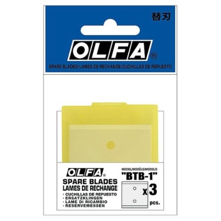 Blade for the scraping of OLFA OL-BTB-1, for the scraper BTC-1/DX, 3 pcs.-1