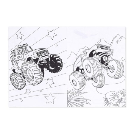 Coloring for boys "on the turns", 16 p., A4 format-2
