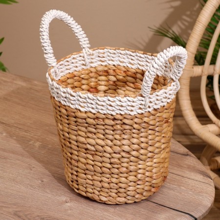 Wicker basket 23x23x33 cm-1