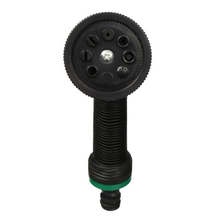 A pistol for watering, 8 modes, a latch, a connector, an ergonomic pen, plastic, Greengo-3