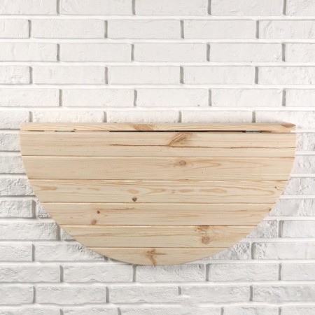 Washing table, 80 × 43.5cm, from pine, semicircular-2