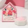 Bath salt with dry foam "tender as a flower", strawberries with cream