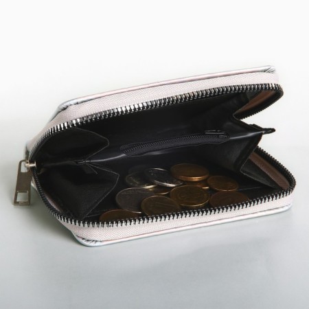 Children's wallet with a holographic effect "Fairytale Fox", 12*2*9.5cm-5