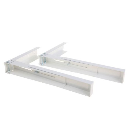 Trone bracket with 3, for a microwave oven, adjustable, up to 40 kg, 300-500 mm, white-3