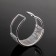 Ring for napkins "Aurora", 4.5 × 2 cm, silver color