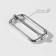 The buckle is regulatory, the inner width is 38 mm, the thickness is 3.5 mm, 5 pcs, the color is silver