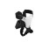 Phone holder for the deflector Skyway, silver, S00301009