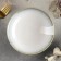 Porcelain salad Magistro "Paveti", 0.38 l, d = 16.5 cm, blue color