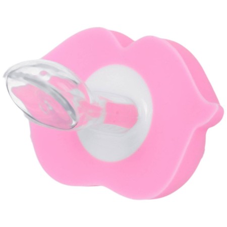 Silicone orthodontic "unicorn" dummy, from 0 months, with a cap-4