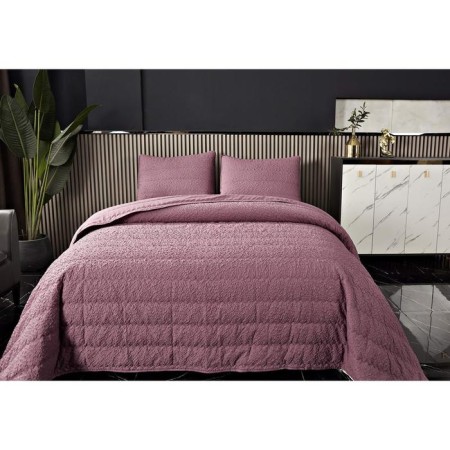 A set with a bedspread "Nadine", size 160x220 cm, 50x70 cm, color ash rose-3