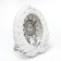 Clock - desktop an alarm clock, discrete move, dial 7 x 11 cm, 14.5 x 15.5 cm