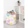 Basket for toys "Caramel hearts, size 35x35 cm
