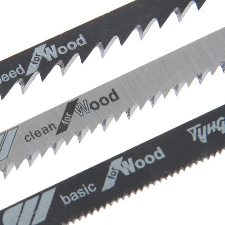A universal set of saws for tundra jigsaws, on wood, 3 pcs.-2