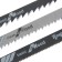 A universal set of saws for tundra jigsaws, on wood, 3 pcs.