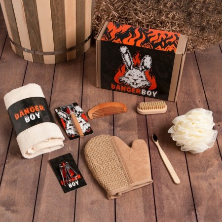 Danger Boy Gift Ethel, a towel 50x90 cm and accessories-1