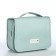 Cosmetic bag classic, 24*10*18, lightning departure, hook, mint