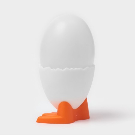 Egg stand "Duck stories", color orange color-2