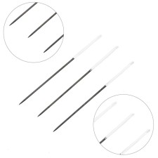 Manual needles Black Sharps, No. 9, White Ear, 20 pcs