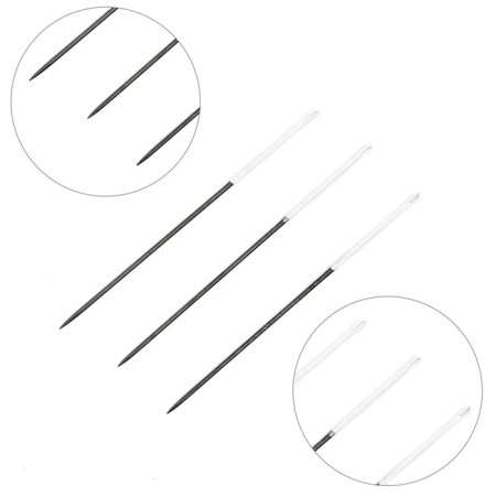 Manual needles Black Sharps, No. 9, White Ear, 20 pcs