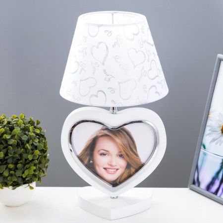 Board Lamp "Portrait" E27 40W white 23x23x42 cm Risalux