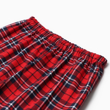 Pajama nursery, red color, height 116 cm-4