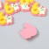 Decor for creativity "Number 6 with an animal" set 10 pcs 1.9x2.1 cm