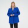 Women's jacket with a Mist Plus-Size belt, size 58, blue color