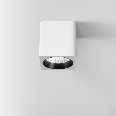 LED LED LED Elektrostandard, Matrix, 80x80x85 mm, 9W, LED, 790LM, 4000K, white, black color.-1