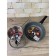 Set of dishes Panairo Sogretta, with a lid
