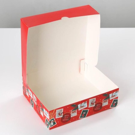 Packaging for confectionery "Gift from Santa Claus", 20 x 17 x 6 cm, New Year-2