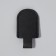 Case for storing manicure tools, on a button, 6.8 × 3.8 cm, black color