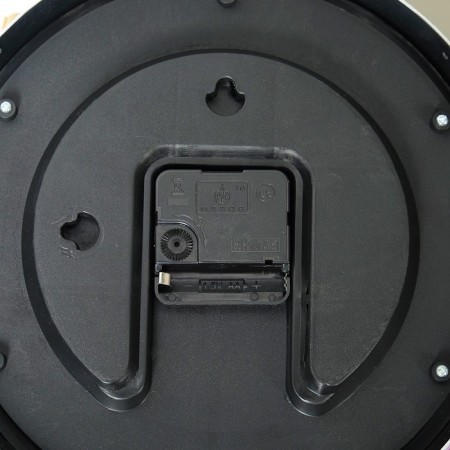 Wall clock, series: interior, "tasco", discrete move, d-25 cm-3