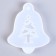 Silicone form universal, suspension "Bell with Christmas tree"