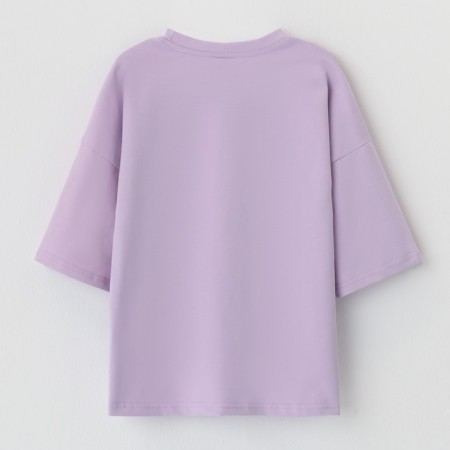 T -shirt Children's Minaku Lavender color, height 152 cm-9