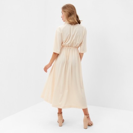 Women's dress minku: enjoy Beige color, rr 44-4